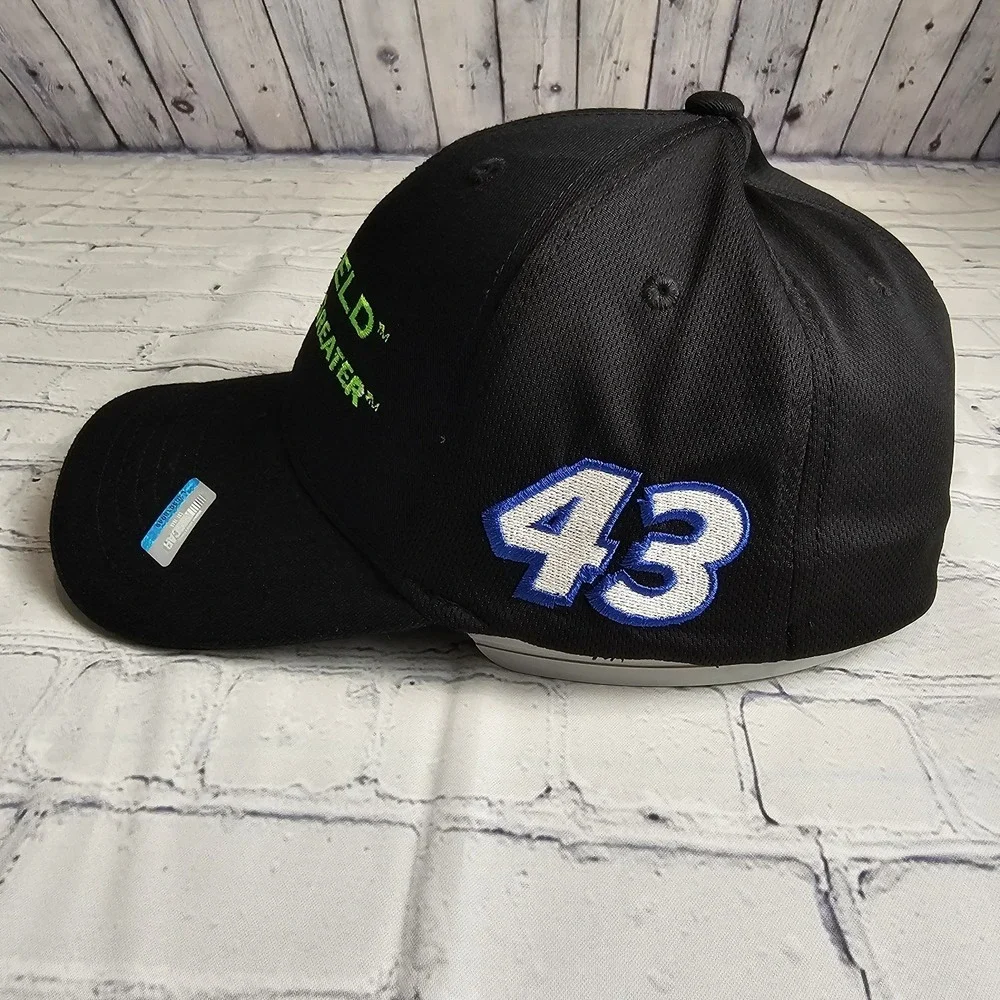 Richard Petty Motorsports Baseball Hat Stretch Black NASCAR Embroidered Winfield